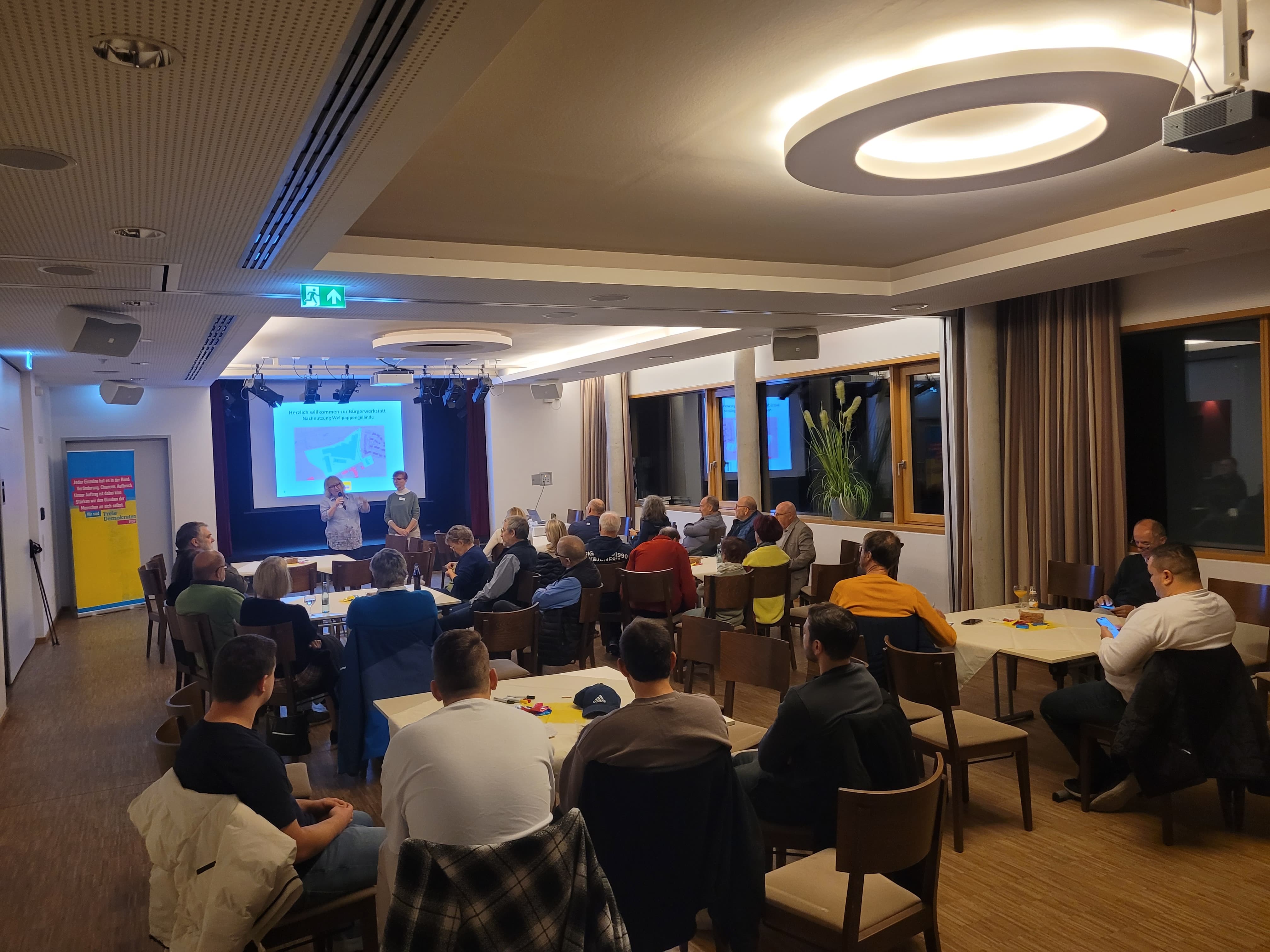 Sitzung im Domidionsaal
