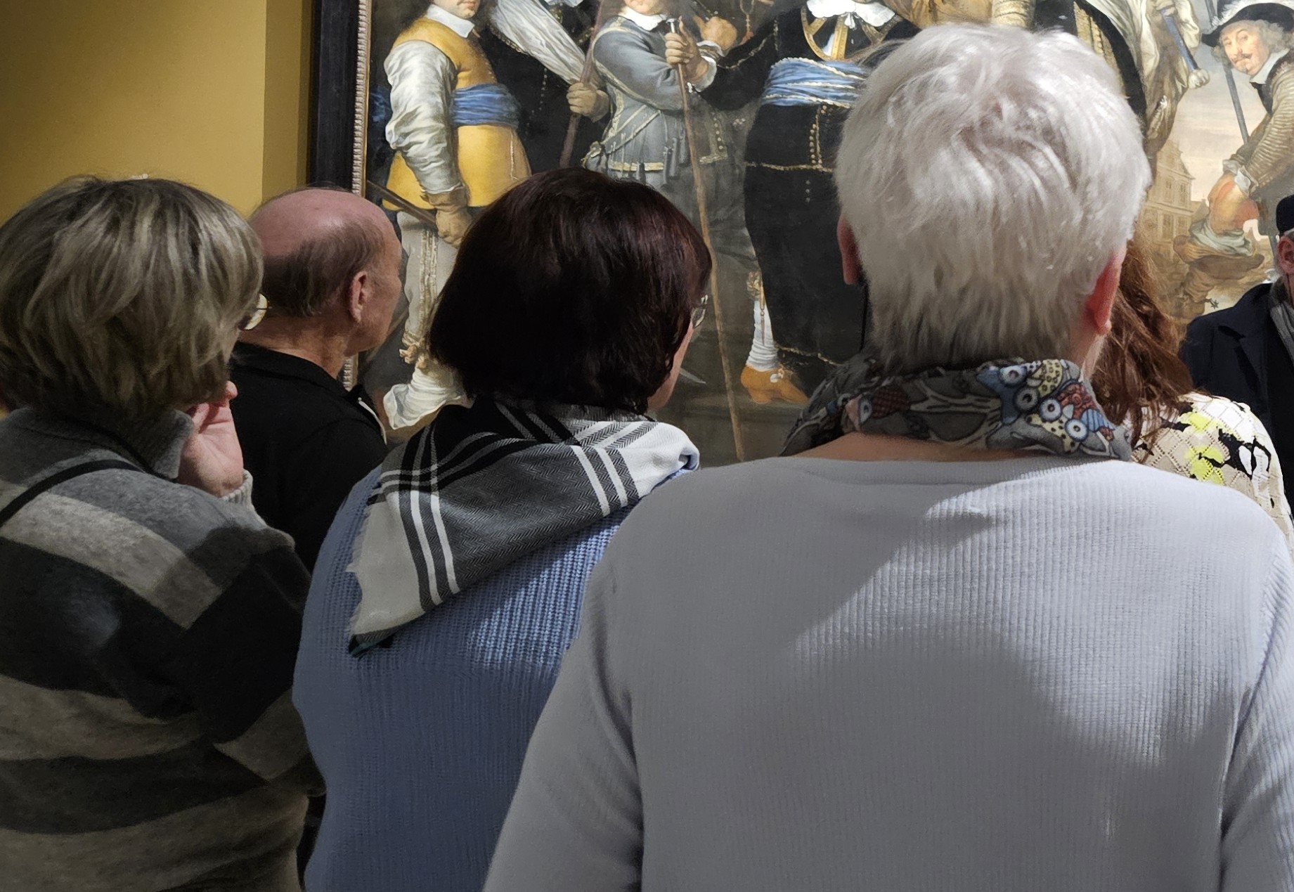 Bürger während einer Versammlung